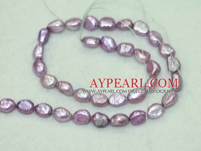 Baroque freshwater pearl beads, 8-9mm. Sold per 15-inch strand.