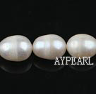 Rice Shape Freshwater Pearl Beads,Natural White, 8-9mm, Sold per 14.6-Inch Strand
