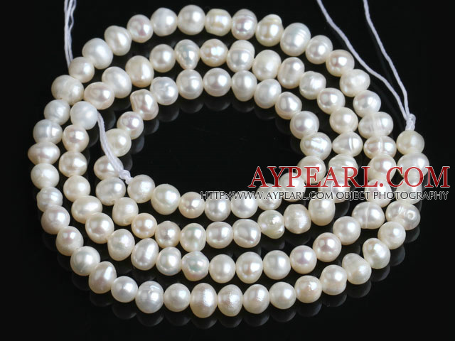 Freshwater Pearl Beads, Natural White, 3-3.5mm, Sold per 14.2-Inch Strand