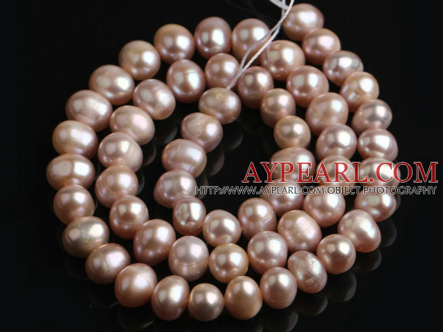 Freshwater Pearl Beads, Natural Purple, 7-8mm, Sold per 14.6-Inch Strand