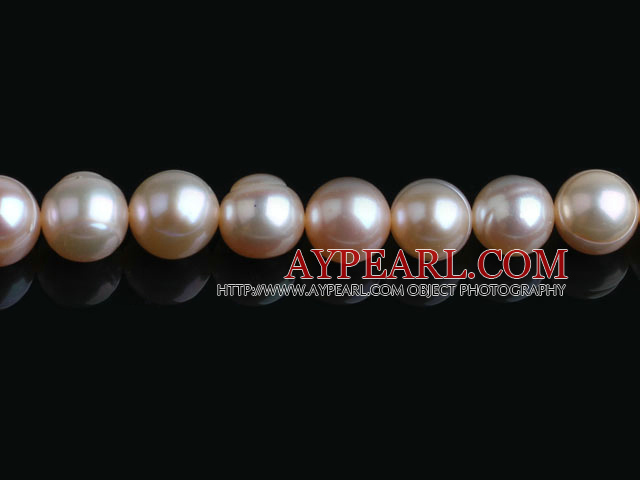 Freshwater Pearl Beads, Natural Pink, 8-9mm, Sold per 15.4-Inch Strand