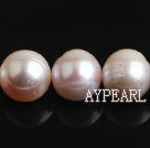 Freshwater Pearl Beads with Growth Grain, Natural Purple, 11-12mm, Nearly Round, Sold per 15.4-Inch Strand,11-12mm