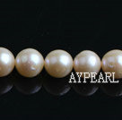 Pearl Beads, Rice Color, 9-10mm natural, Sold per 15.7-inch strand