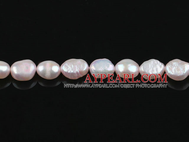 Pearl Beads, Light Pink, 8-9mm dyed baroque, Sold per 14.8-inch strand