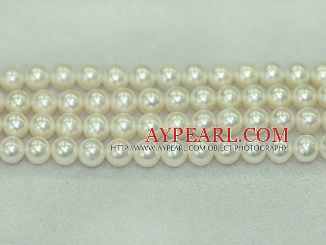 Freshwater pearl beads, purple, 9-10mm round. A+ grade. Sold per 15.7-inch strand