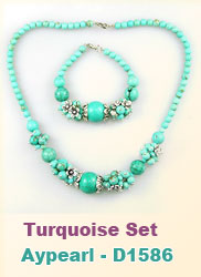 turquoise jewelry set