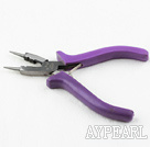 jewelry pliers, Purple, multifunction, round nose, Sold per pcs